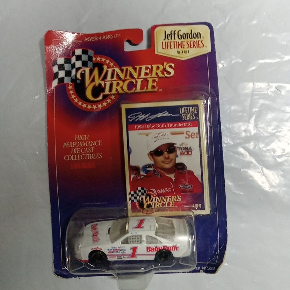 JEFF GORDON 1997 WINNERS CIRCLE BABY RUTH FORD LIFETIME SERIES  NO. 4 OF 6 1:64